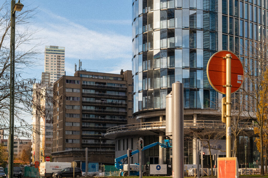 Photographie de paysage urbain à Bruxelles.